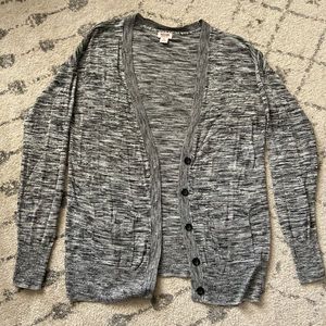 Heather Grey Cardigan